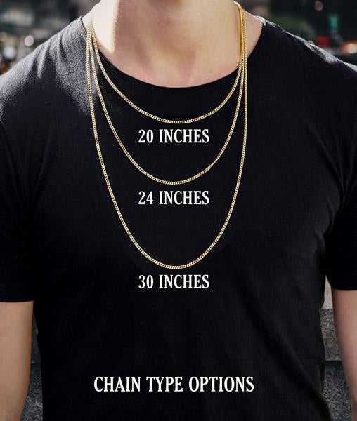 Mens Jewelry - 14K Solid Gold Rope Chain & Bracelet ( 6 Mm )