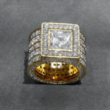 Mens Jewelry - 14K Gold Iced Out VVS Pinky Ring | 23.1 Grams