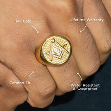 Mens Jewelry - Mason Gold Pinky Ring | 19 Grams